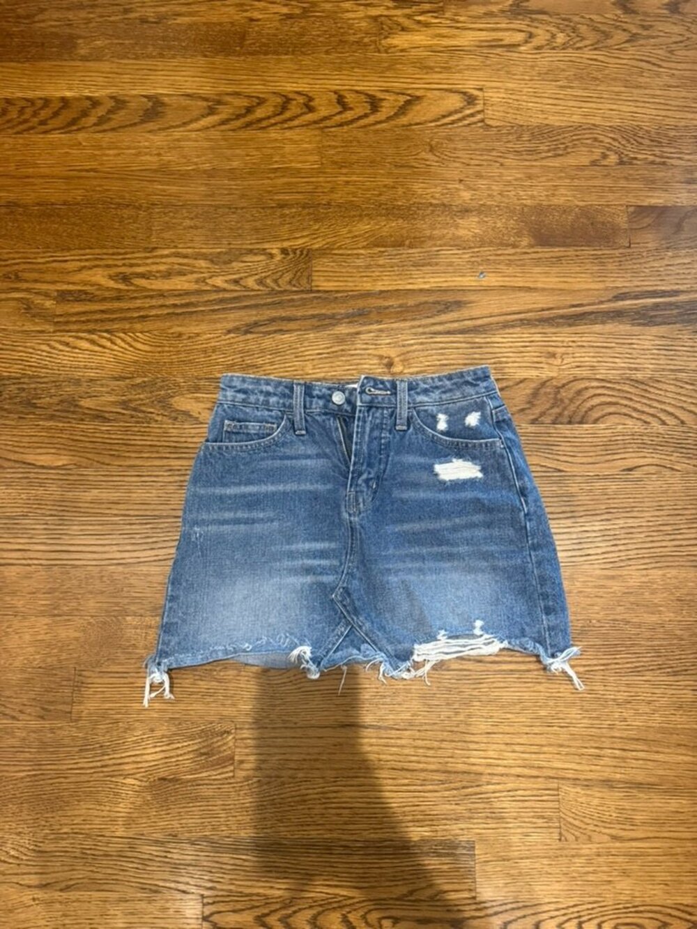 Vermet Denim Mini Skirt